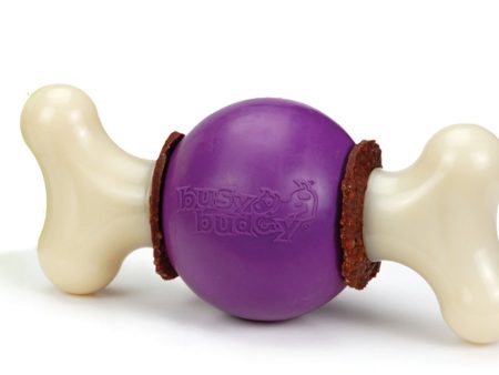 Busy Buddy Bouncy Bone Dog Chew Multi-Color 1ea MD LG Cheap