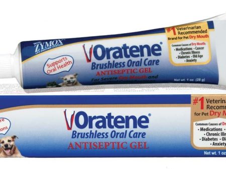 Zymox Oratene Antiseptic Oral Gel for Dogs 1ea 1 oz Online Hot Sale