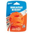 Chuckit! Breathe Right Dog Toy Fetch Ball Orange 1ea LG on Sale