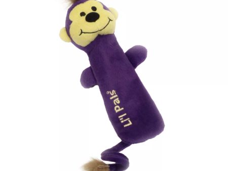 Coastal Pet Li l Pals Plush Crinkle Dog Toy Monkey 8.5  Discount