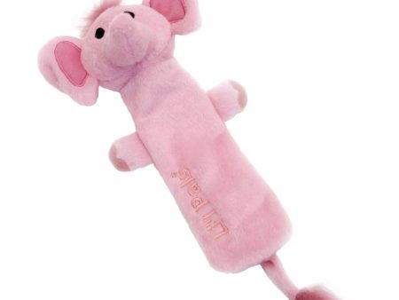 Coastal Pet Li l Pals Plush Crinkle Dog Toy Elephant 8.5  Online Sale