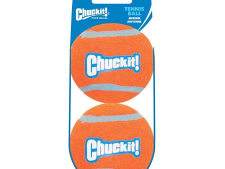 Chuckit! Tennis Ball Dog Toy Shrink Sleeve Orange Orange 1ea MD, 2 pk Cheap