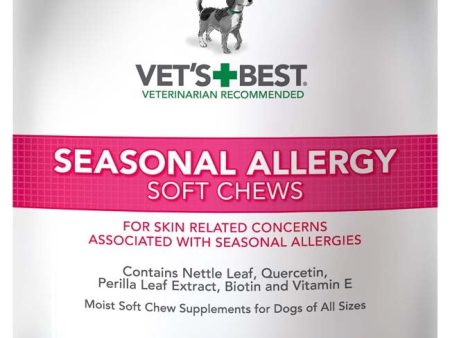 Vet s Best Seasonal Allergy Soft Chews 1ea 30 Chews, 4.2 oz For Discount