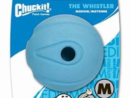 Chuckit! The Whistler Ball Dog Toy Assorted 1ea LG Online now