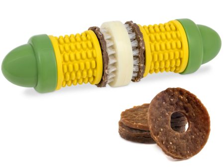 Busy Buddy Cravin’ Corncob Treat Holding Dog Toy 1ea MD LG For Sale