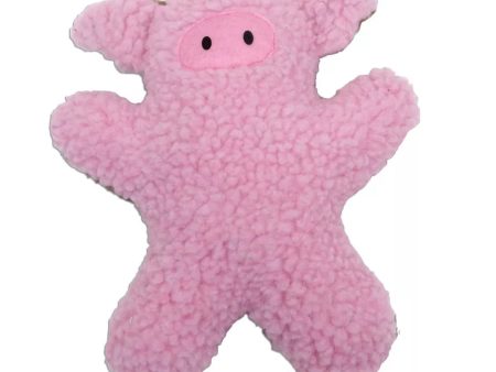 Coastal Pet Rascals Fleec-e-Friends Dog Toys Pig 8  For Sale