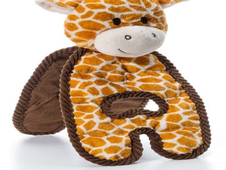 Charming Pet Products Cuddle Tugs Giraffe Dog Toy Brown 1ea 18.5 in Sale