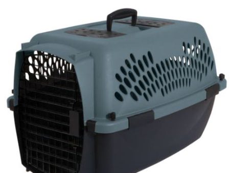 Aspen Fashion Pet Porter Dog Kennel Hard-Sided Falcon; Black 24 in Fashion