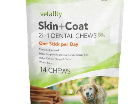 Vetality Hip & Joint 2 in 1 Dental Chews 1ea 9.8 oz, 14 ct Online Sale