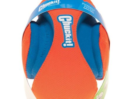 Chuckit! Fumble Fetch Dog Toy Blue Orange 1ea SM Supply