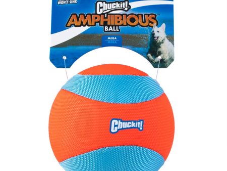 Chuckit! Mega Amphibious Ball Dog Toy 1ea LG For Sale