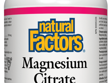 NF - Magnesium Citrate 150mg (90 Caps) on Sale