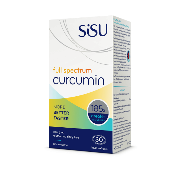 Sisu - Full Spectrum Curcumin (30 Soft Gels) Supply