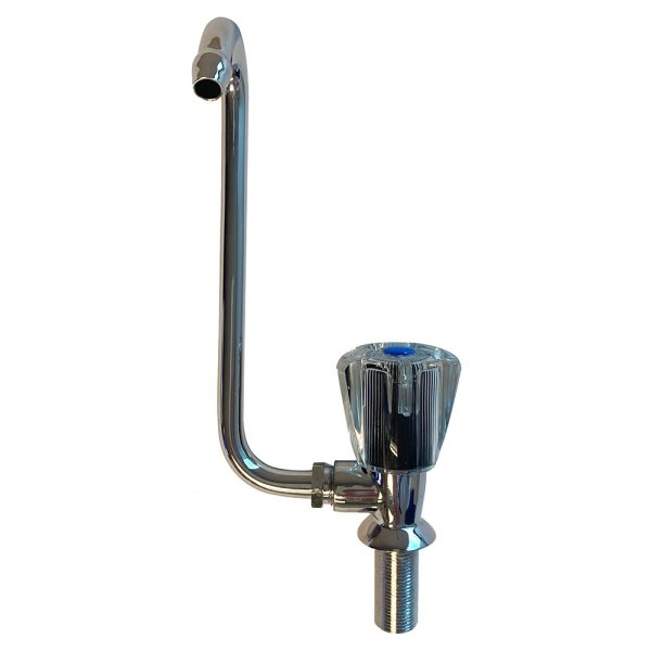 Scandvik Tap w Folding Spout - Chrome [10056P] For Sale