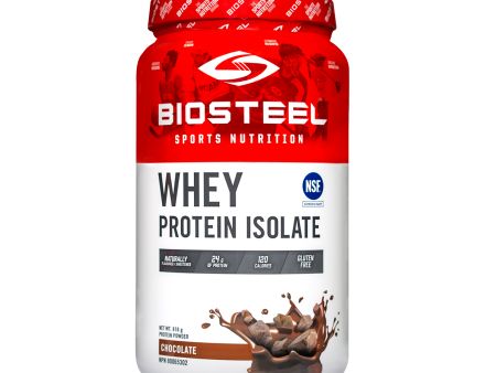 Biosteel - Whey Protein Isolate - Chocolate  (816g) Discount