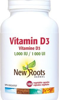 NR- Vitamin D3 1000 IU (180 Capsules) Sale