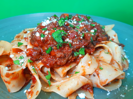 Mushroom and Lentil Bolognese Online now