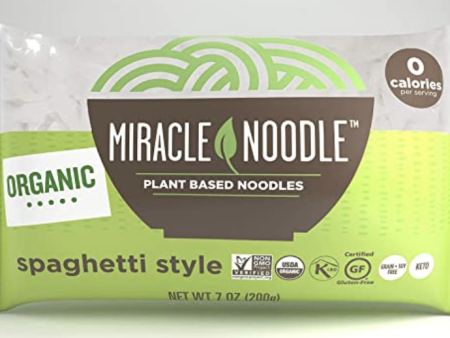 Miracle Noodle - Org. Shirataki Spaghetti Style 200G Hot on Sale