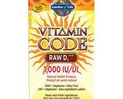 Vitamin Code Raw D3 (60 VCaps) For Discount