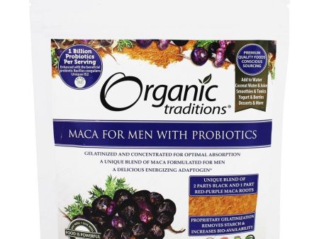 Org Trad Maca for Men w Probiotics (150g) For Discount