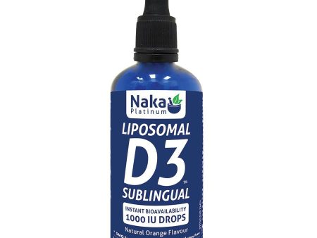 Naka- D3 Liposomal Dropper 1000 IU Fashion