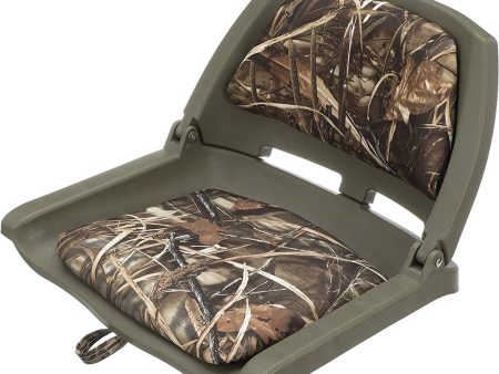 Attwood Swivl-Eze Padded Flip Seat - Camo [98391GNMX] Cheap