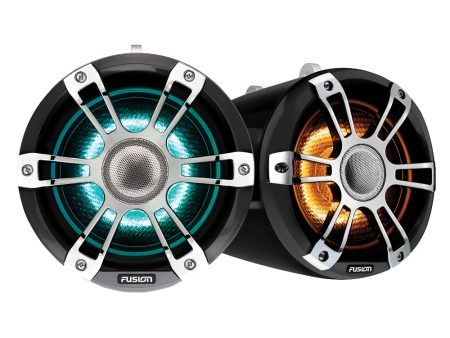 Fusion SG-FLT652SPC 6.5  Wake Tower Speakers w CRGBW LED Lighting - Sports Chrome [010-02438-00] Online