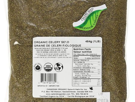 Splendor Garden Org. Celery Seed Whole (454g) Cheap