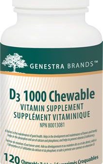 Genestra - D3 1000 (120 Chewables) Online Sale