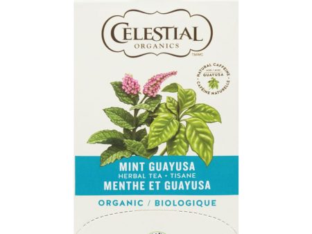 Celestial- Mint Guayusa (18 Tea Bags) Online