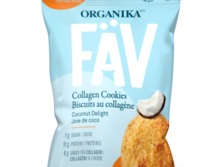 Organika - Fav Collagen Cookie - Coconut Delight Supply