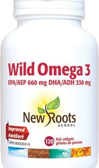 NR- Wild Omega 3 (EPA 660mg DHA 330mg) (120 Softgels Supply