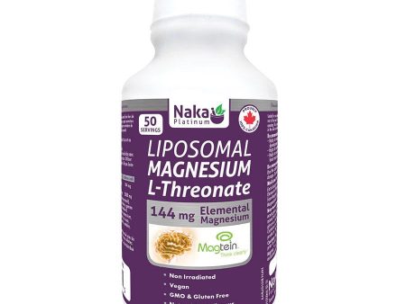 Naka Plat - Liposomal Magnesium L Theronate 144mg (250ml ) Sale