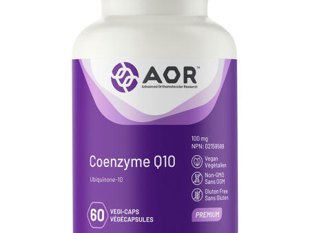 AOR - Coenzyme Q10 100mg (60 Tabs) Online Hot Sale