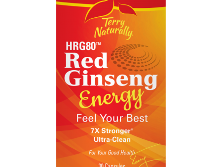 Terry Naturally - Red Ginseng Energy 30caps Online