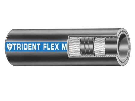 Trident Marine 1-1 2  x 50 Coil Flex Marine Wet Exhaust  Water Hose - Black [250-1126] Discount