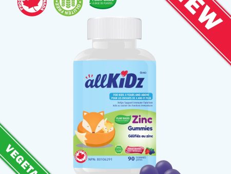 AllKiDz - Zinc  Mixed BerryGummies (90 gummies) Online