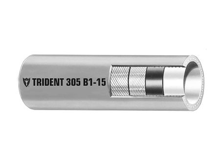 Trident Marine 5 16  x 50 Boxed Barrier Lined B1-15 EPA Compliant Outboard Fuel Line Hose - Gray [305-0566] Online now