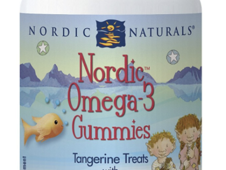 Nordic Naturals Omega 3 Gummy Worms  Tangerine 60s Hot on Sale