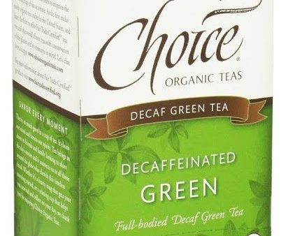 Choice - Org. Decaf Green Tea (16 Tea Bags) Discount