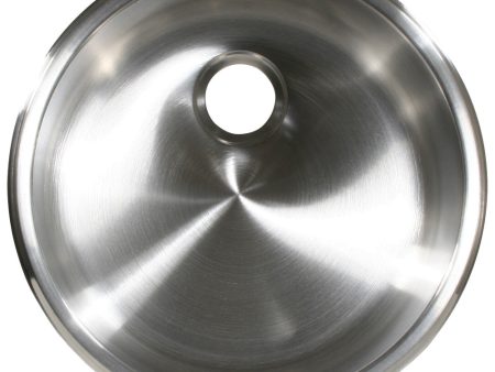 Scandvik SS Cylindrical Sink - (11-5 8  x 5 ) - Brushed Finish [10242] Hot on Sale