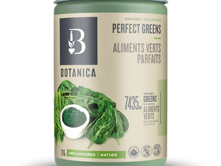 Botanica - Perfect Greens (Unflavored, 216g) Hot on Sale