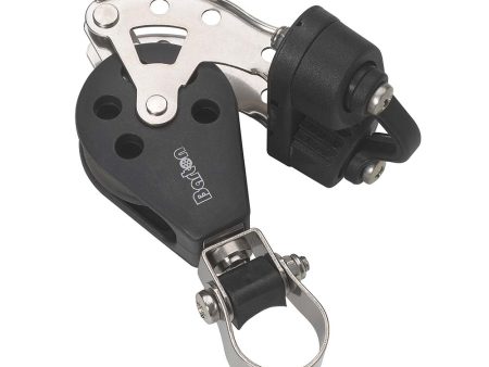 Barton Marine Size 3 Stanchion Lead Block - Single w Becket  Cam Cleat [N03591] Online now