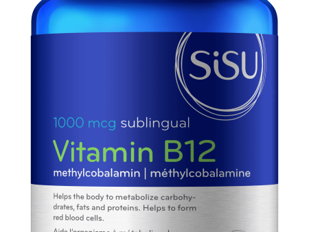 Sisu - Vitamin B12 1000mcg (90 Sublingual Tabs) For Cheap