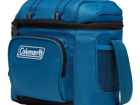 Coleman CHILLER 9-Can Soft-Sided Portable Cooler - Deep Ocean [2158134] For Sale