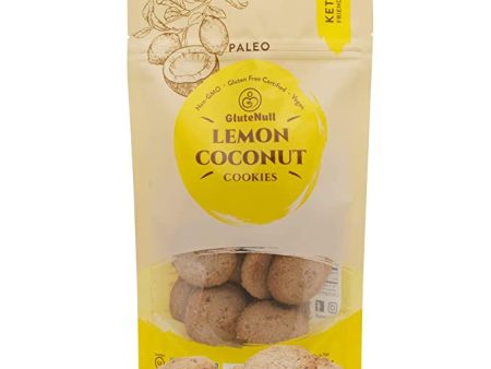 GluteNull - Keto Lemon Coconut Cookies (220g) For Sale