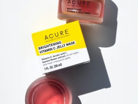 Acure - Brightening Vitamin C Jelly Mask 30ml For Sale