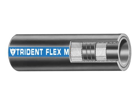 Trident Marine 1  x 50 Coil Flex Marine Wet Exhaust  Water Hose - Black [100-1006] Discount