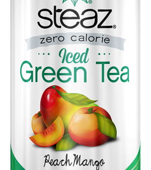 Zero Calories Peach Mango Iced Green Tea (473mL) Discount