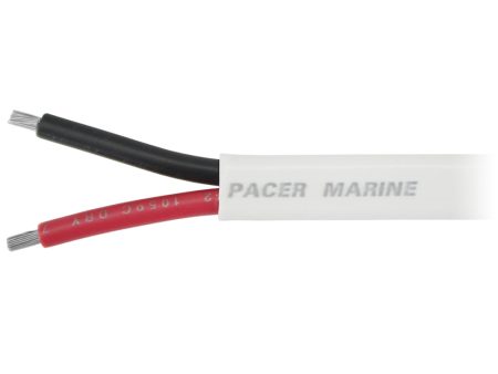 Pacer 14 2 AWG Duplex Wire - Red Black - Sold By The Foot [W14 2DC-FT] For Cheap